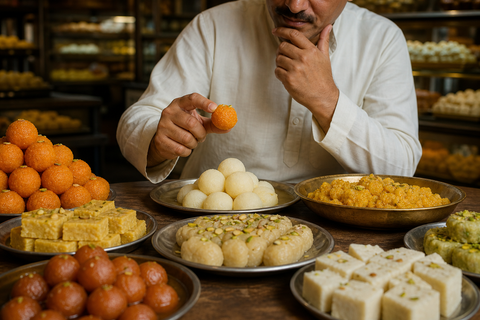 Halwai sweets decision checklist with seven essential criteria