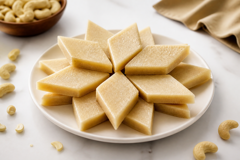 kaju barfi: choosing, storing, and serving the classic cashew mithai
