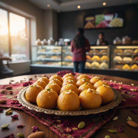 Ghee Ladoo Guide in Brampton (2026) | The Mithai Maharaja