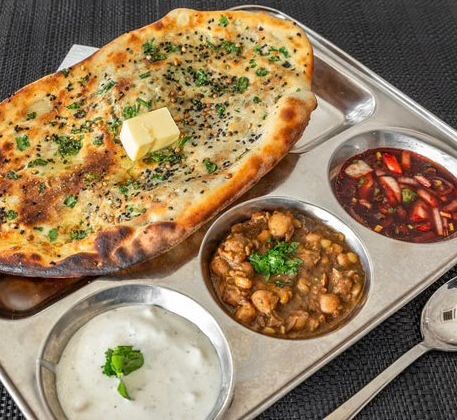 Amritsari Kulcha with Chana