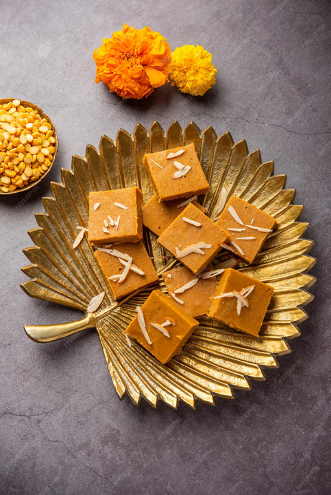 Roasted Barfi